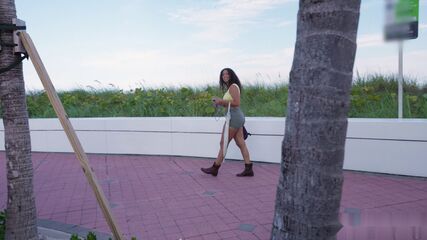 Thick Latina PAWG Bus Ride