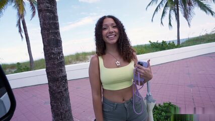 Thicc Beach Babe Gets BBC