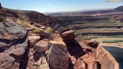 Outdoor Sex With Canyon View