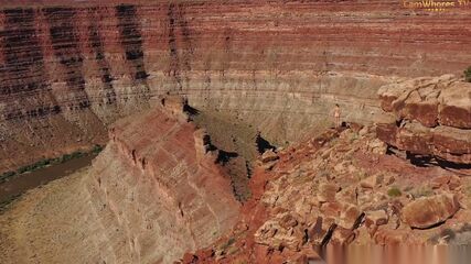 Canyon Edge POV Creampie