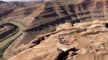 Canyon Edge POV Creampie