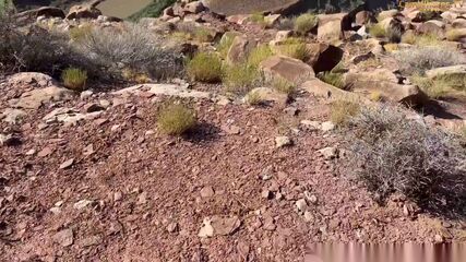 Canyon Edge POV Creampie